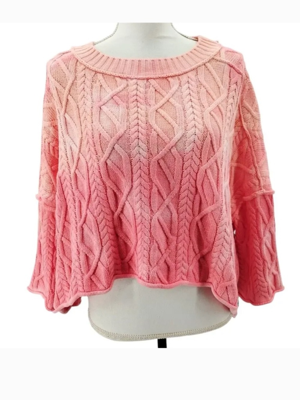 Beautiful Free People Washed Ashore Swing Sweater- LIKE NEW